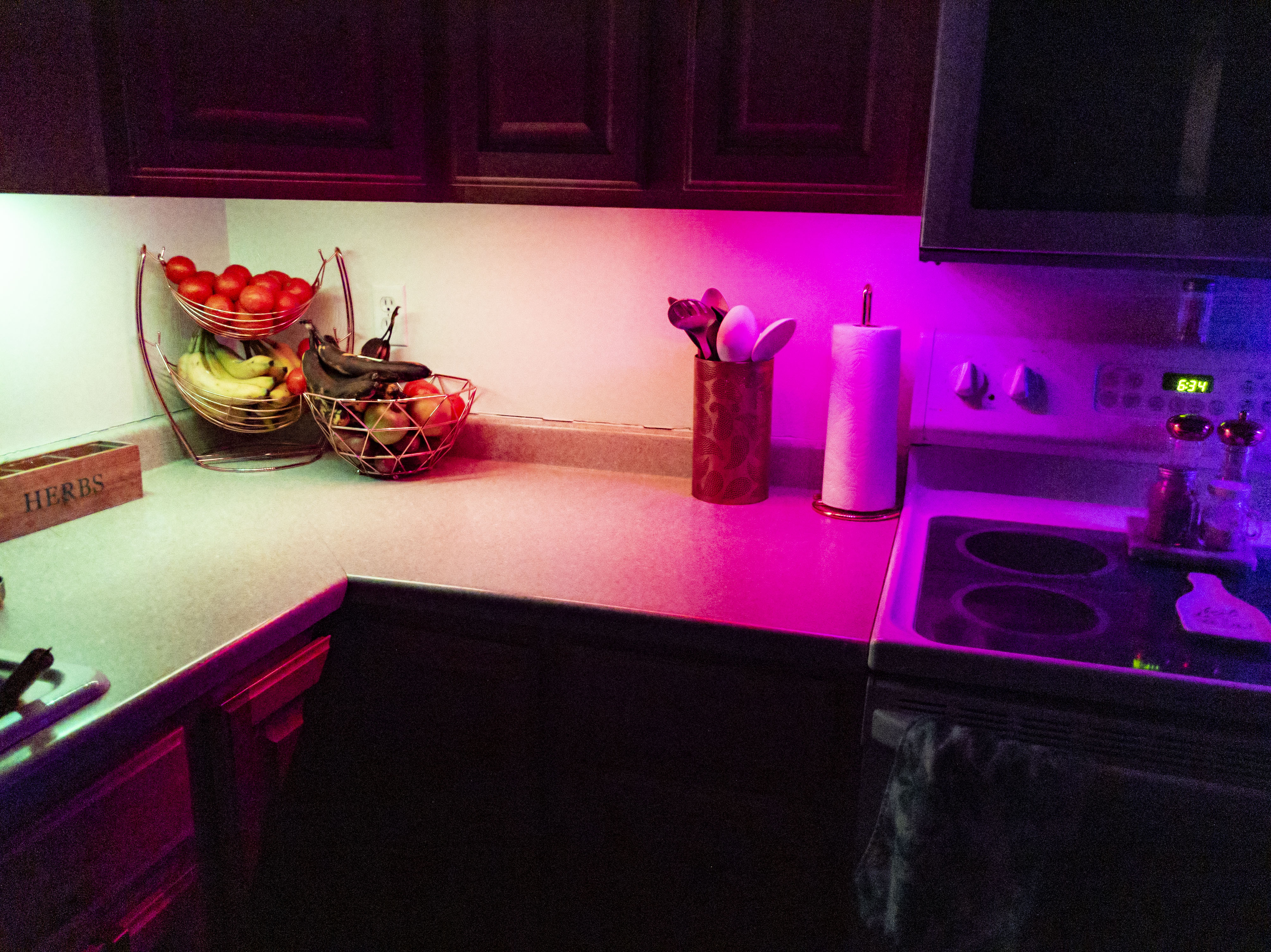 LED light color patterns